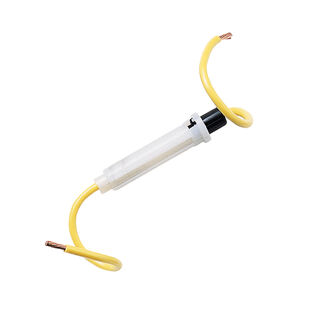 HHN Inline Nylone Glass Fuse Holder, 30 Amp Max